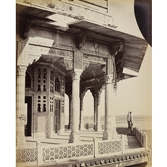 Agra. Le fort rouge. La Musamman Burj, 1863-1870