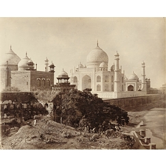 Agra. Le Taj Mahal, 1870-1880