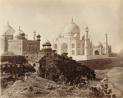 Agra. Le Taj Mahal, 1870-1880