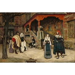 Rencontre de Faust et Marguerite, 1860