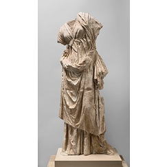 Don du général Schneider, statue féminine dite Niobide de Patras