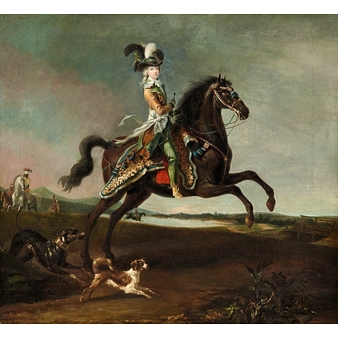 Marie-Antoinette à cheval