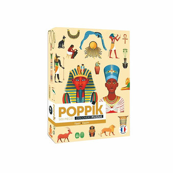 Puzzle éducatif Égypte - 500 pièces - Poppik