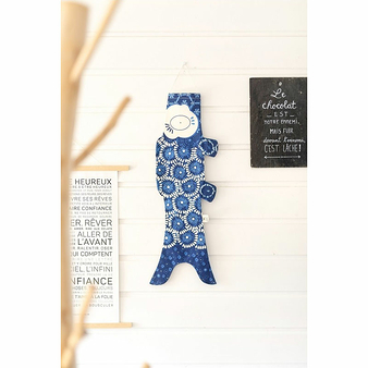 Koinobori Shibori - 70 x 26.4 cm