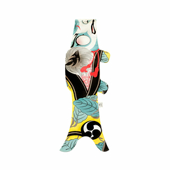 Koinobori Kabuki Soldat - 70 x 26.4 cm