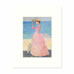 Reproduction Aristide Maillol - Woman with an umbrella, around 1892