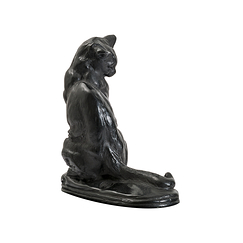 Seated cat - Fremiet