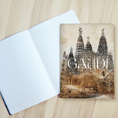 Notebook Antoni Gaudí - Project for the Colònia Güell church, around 1908-1910