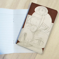 Small notebook Pablo Picasso - Study for a mandolin player, 1932
