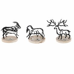 Mini metal sculpture Megaceros