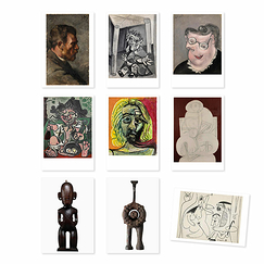Set of 9 postcards 14 x 20 cm - New masterpieces. La dation Maya Ruiz-Picasso