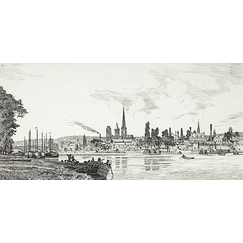 Rouen : general view - Emile-Frédéric Nicolle