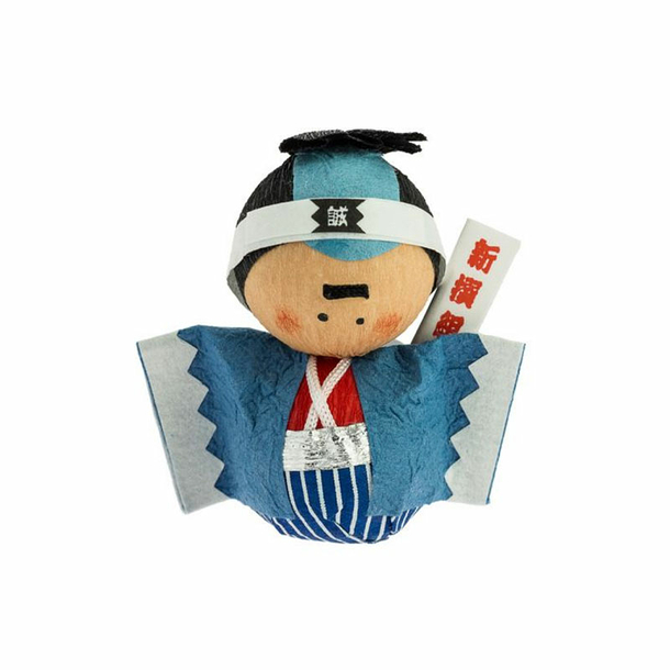 Okiagari Roly-poly Doll - Shinsengumi Samurai