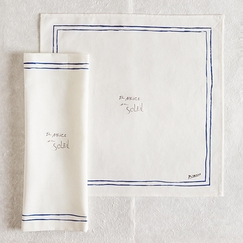 Table Napkin Pablo Picasso - Il neige au soleil
