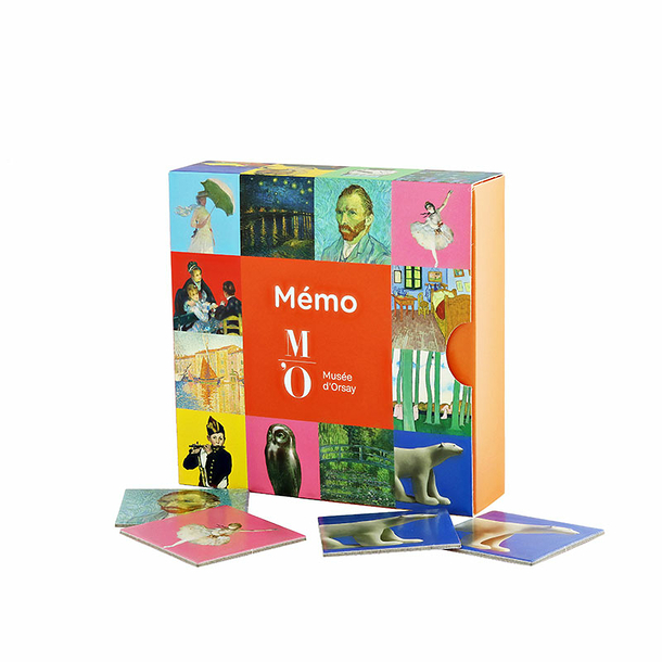 Memo Musée d'Orsay - Memory Game 60 cards