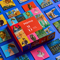 Mémo Musée d'Orsay - Jeu Mémory 60 cartes