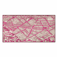 Wool Scarf - Turgot - Pink - 100 x 190 cm - Inoui Editions