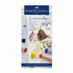 Box of 12 Soft Pastels - Faber-Castell