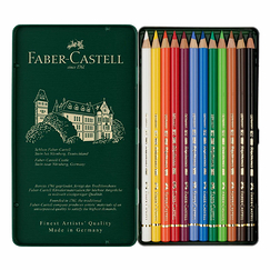Boîte de 12 crayons de couleurs Polychromos - Faber-Castell