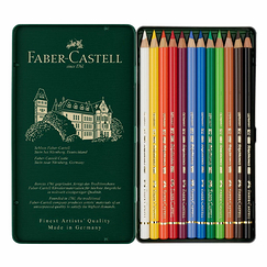 Boîte de 12 crayons de couleur Polychromos - Faber-Castell