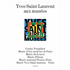 Yves Saint Laurent in museums - Exhibition catalogue