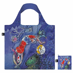 The Blue Circus Recycled Bag - Marc Chagall - 50 x 42 cm - Loqi