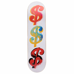 Skateboard Andy Warhol - Dollar sign (9) Solo A, 1982 - The Skateroom