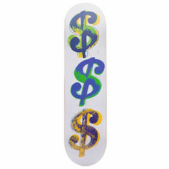Skateboard Andy Warhol - Dollar sign (9) Solo C, 1982 - The Skateroom