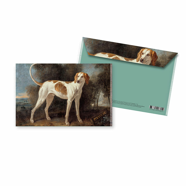 Document holder Jean-Baptiste Oudry - Polydore, dog of the pack of Louis XV, 1726