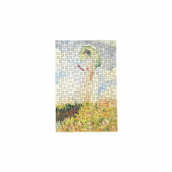 Micro Puzzle 150 pieces Claude Monet - Woman with umbrella turned to the left, 1886