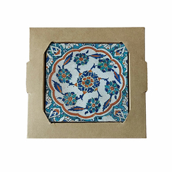 Terracotta Coaster Iznik