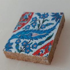 Magnet Iznik en terre cuite