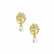 Boucles d'oreilles Galerie des modes Marguerite et perle - Château de Versailles
