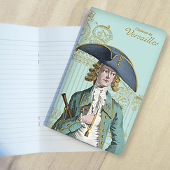 Carnet Galerie des modes - Petit Maître avec un chapeau à la Suisse et un gilet à la Turque