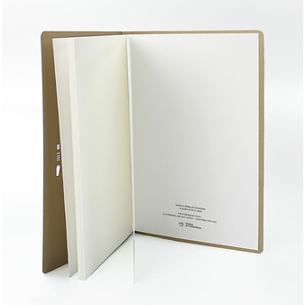 Golden Notebook Front of the Château de Fontainebleau and the Horseshoe staircase