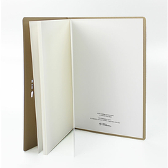 Golden Notebook Front of the Château de Fontainebleau and the Horseshoe staircase