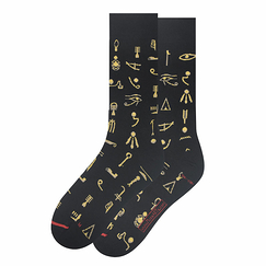 Socks Egyptian Symbols