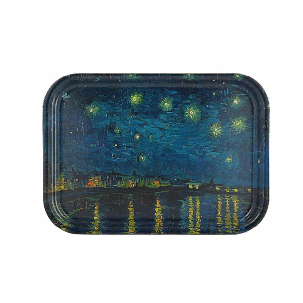 Tray Vincent van Gogh - Starry Night - 28 x 20 cm
