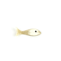 Set de 6 porte-couteaux poisson Hoa Bien - Corne blonde