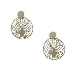 Earrings Acanthus leaves