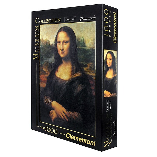 1000 Pieces Puzzle Mona Lisa Boutiques De Musees