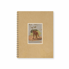 Cahier à spirale Rosa Bonheur - Étude de lions et de lionnes