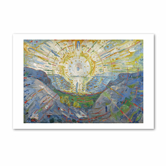 Reproduction Edvard Munch - The Sun, 1912 - 40 x 30 cm