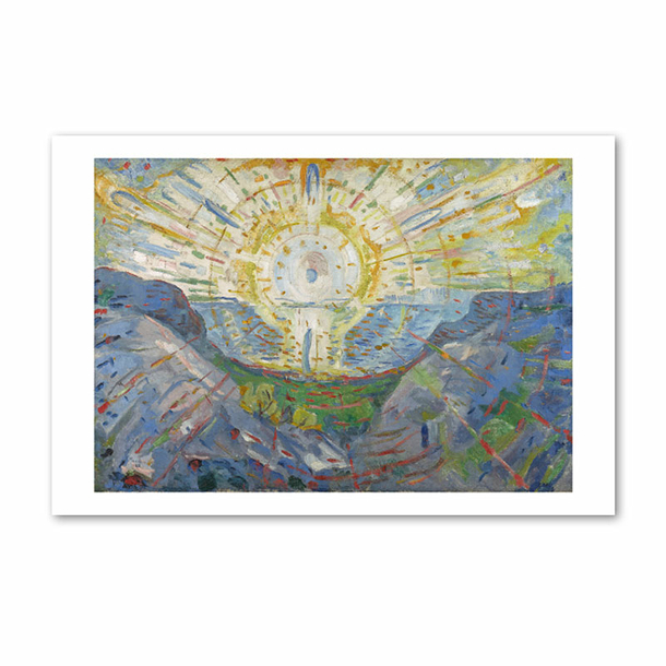Reproduction Edvard Munch - The Sun, 1912 - 40 x 30 cm
