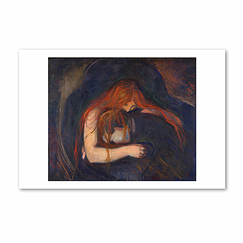 Reproduction Edvard Munch - Vampire, 1895 - 40 x 30 cm