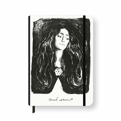 Elastic notebook Edvard Munch - The brooch. Eva Mudocci, 1903