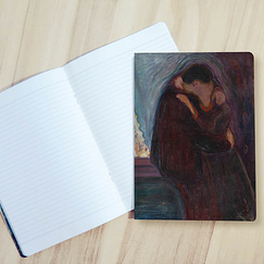 Notebook Edvard Munch - The kiss