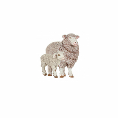 Figurine en PVC Agneau Mérinos - Papo