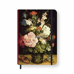 Elastic notebook Roelandt Savery - Flower bouquet, ca.1911