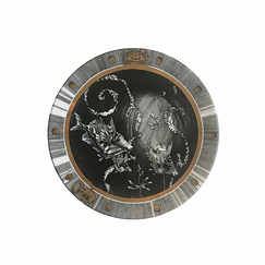 Porcelain Plate Jules Verne - Medium ⌀ 21 cm - Catherine Gran